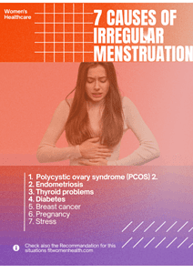 irregular menstruation